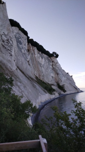 et voici les fameuses falaises