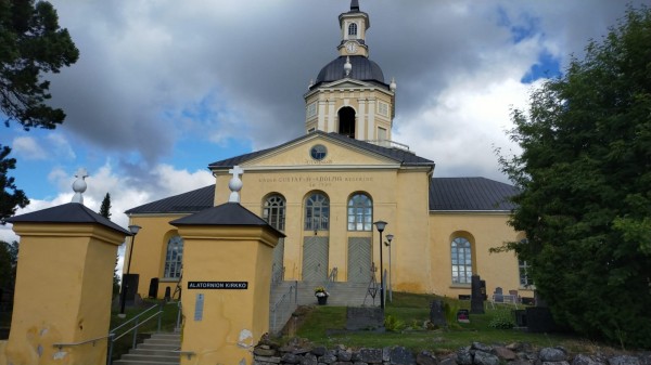 Église de Tornio construite par le roi de Suède en 1797