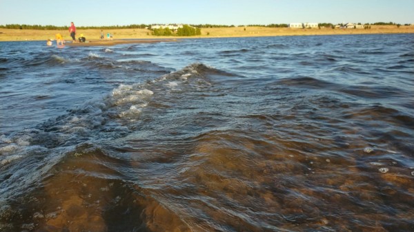 Un peu loin de la plage