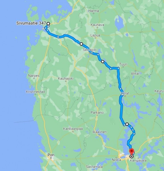 WhatsApp Image 2022-07-24 at 19.49.36.jpeg (63.73 Kio) Vu 2212 fois Après la visite du musé et un repas pris ensemble, avec Lasse et Jaana, nous avons pris la route de Tampere, ou il m'accueil pour la nuit. nous avons pris des petites routes magnifique au milieux de lacs. Tampere est a mis chemin de Helsinki, qui est ma destination pour demain soir.