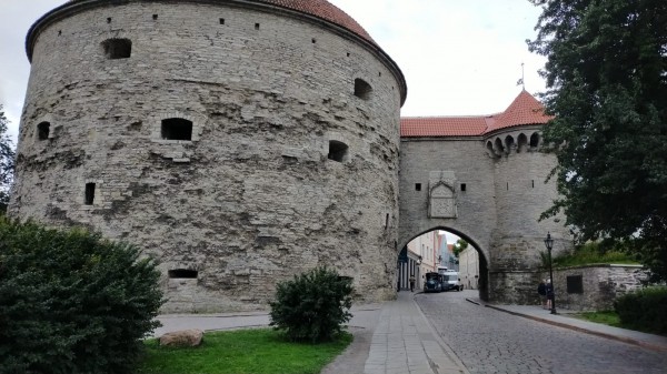 Porte d'entrée à la vieille ville