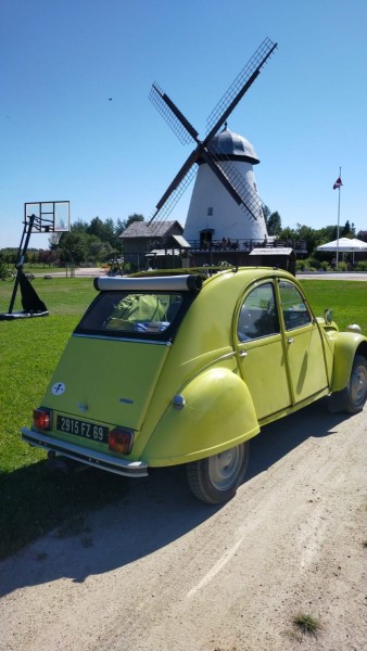 un beau moulin croisé sur la route