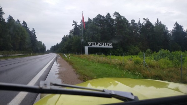 Arrivée à Vilnius