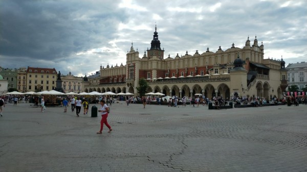 Le rynek (place centrale de Cracovie