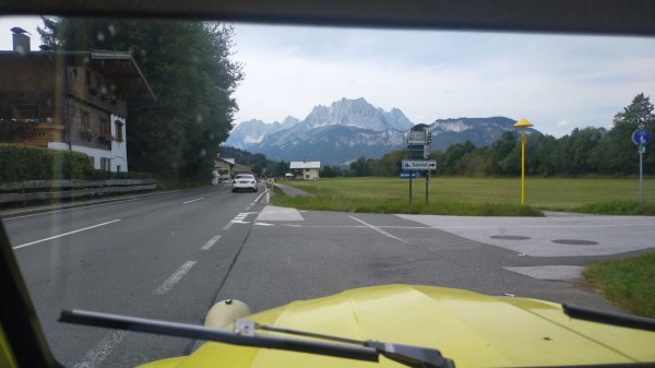 arrivée au Tyrol