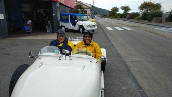 De passage, hier, au Pousin, en direction de Vallabregue