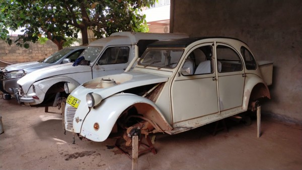 2cv prête à être emballée