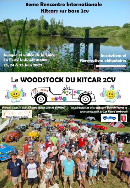 Verndredi, ce sera le départ pour le woodstock du kitcar 2CV à coté de Salabris.