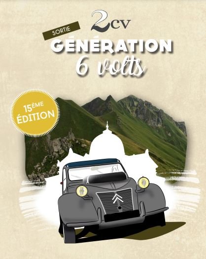 Demain, départ pour la rencontre 2CV Génération 6 volts à la Bourboule