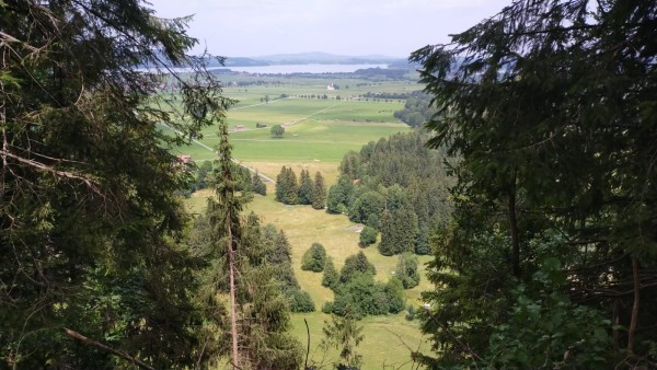 La pleine vue du château