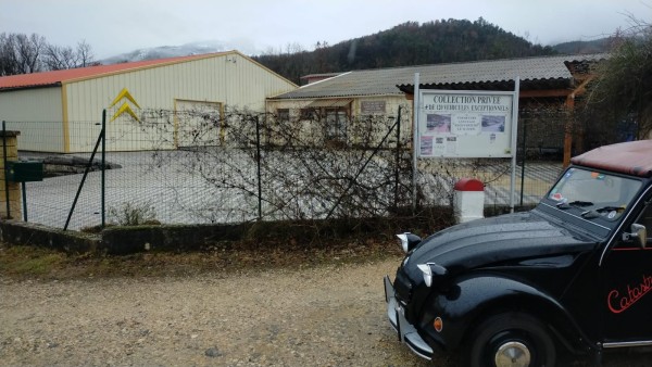 au retour, arrêt photo devant le citromuseum... fermé