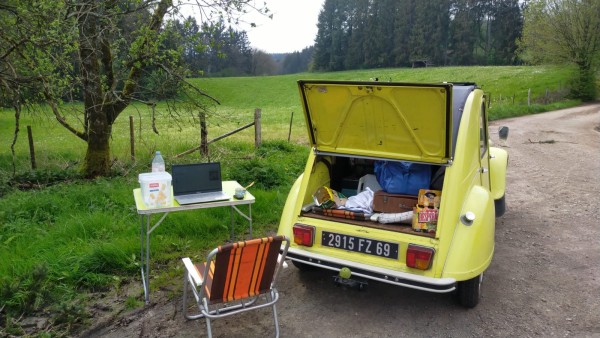 ce midi, pause repas en Belgique