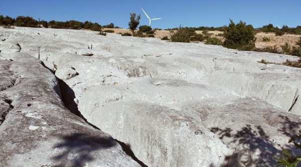 Sur la route de Krka, j'ai fait un détour par les &quot;kameni ledenjak stone glacier&quot;